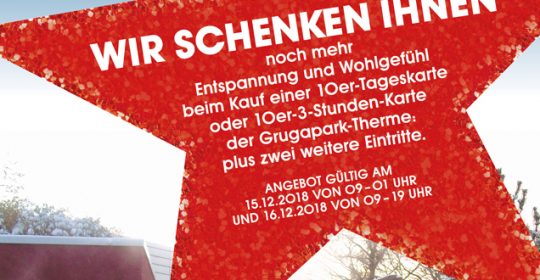 Weihnachtsaktion 12 für 10 am 10.12. & 11.12.2016