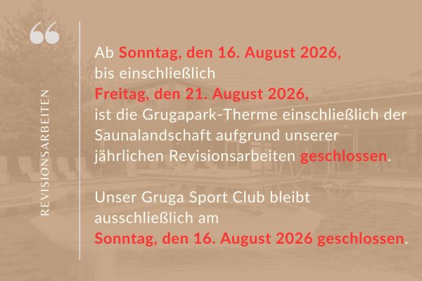 Revisionsarbeiten 2026