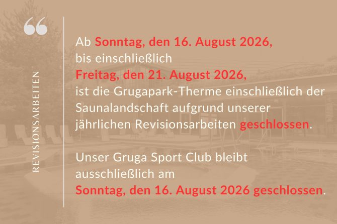 Revisionsarbeiten 2026